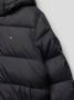 Tommy Hilfiger gewatteerde winterjas ESSENTIAL DOWN van gerecycled polyester zwart Jongens Gerecycled polyester (duurzaam) Capuchon 116 - Thumbnail 4