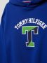 Tommy Hilfiger hoodie T VARSITY met logo hardblauw Sweater Logo 116 - Thumbnail 3