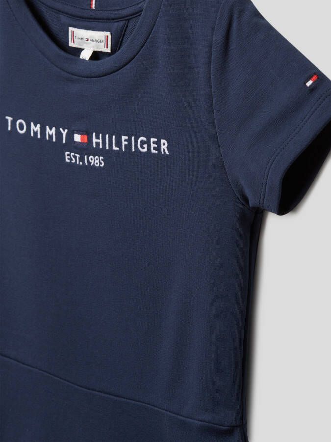 Tommy Hilfiger Teens Sweatjurk met labelstitching