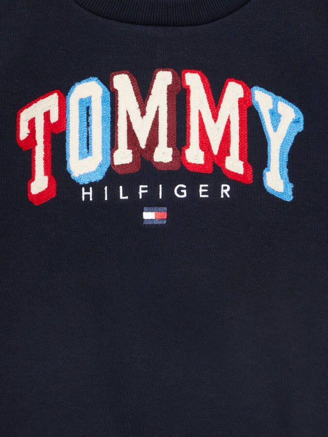 Tommy Hilfiger Kids Sweatshirt met labelstitching