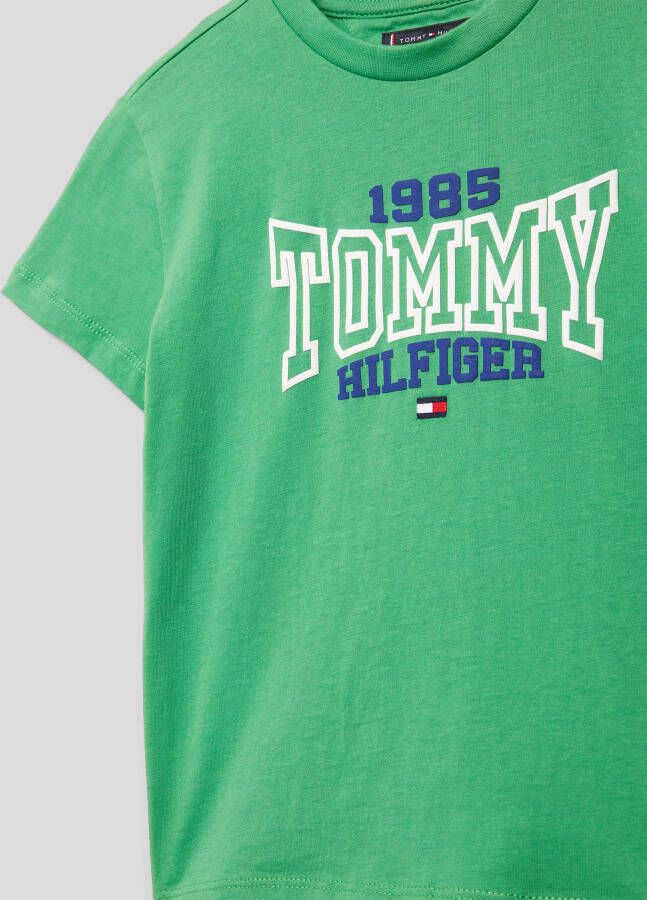 Tommy Hilfiger Kids T-shirt met labelprint model 'VARSITY'