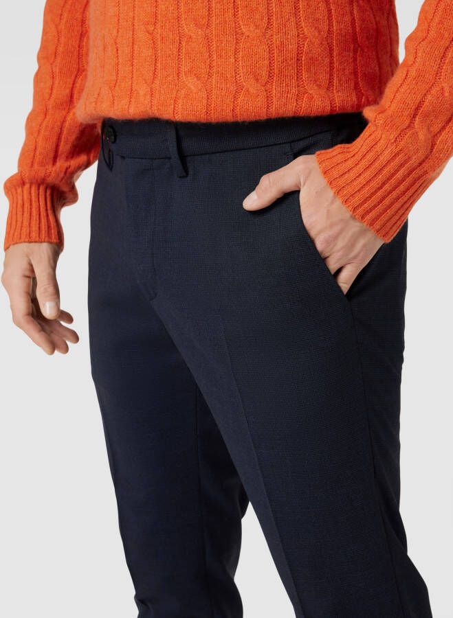 Tommy Hilfiger Pantalon met persplooien model 'HAMPTON'