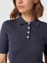 Tommy Hilfiger Trui met polokraag BUTTON POLO SS TOP met logo op borsthoogte - Thumbnail 3