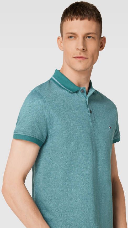 Tommy Hilfiger Poloshirt met logostitching model 'PRETWIST'