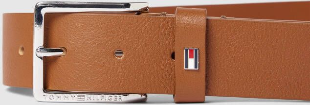 Tommy Hilfiger Riem van leer met labeldetail model 'OLIVER'
