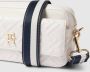 Tommy Hilfiger Witte Schoudertas Iconic Tommy Camera Bag Mono - Thumbnail 9