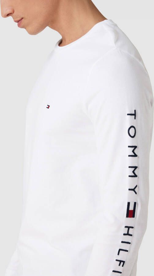 Tommy Hilfiger Shirt met lange mouwen en logostitching
