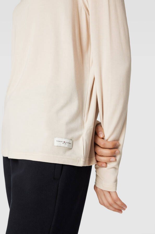 Tommy Hilfiger Shirt met lange mouwen en ronde hals model 'ESTABLISHED' - Foto 2
