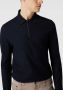 Tommy Hilfiger Shirt met lange mouwen en schipperskraag model 'HONEYCOMB' - Thumbnail 2