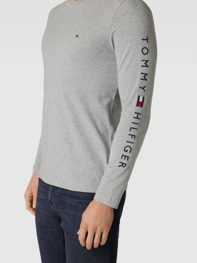 Tommy Hilfiger Shirt met logostitching model 'TOMMY LOGO'