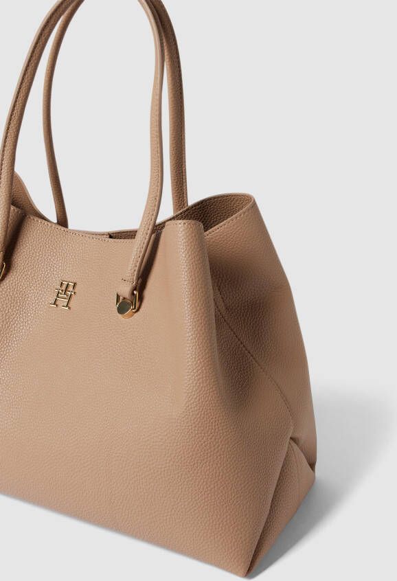 Tommy Hilfiger Shopper met labelapplicatie