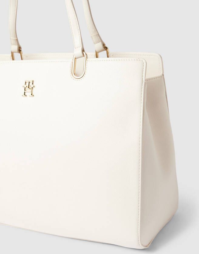 Tommy Hilfiger Shopper met labelapplicatie