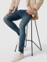 Tommy Hilfiger Slim fit jeans SLIM BLEECKER PSTR 5YR REPAIR in destroyed look - Thumbnail 6
