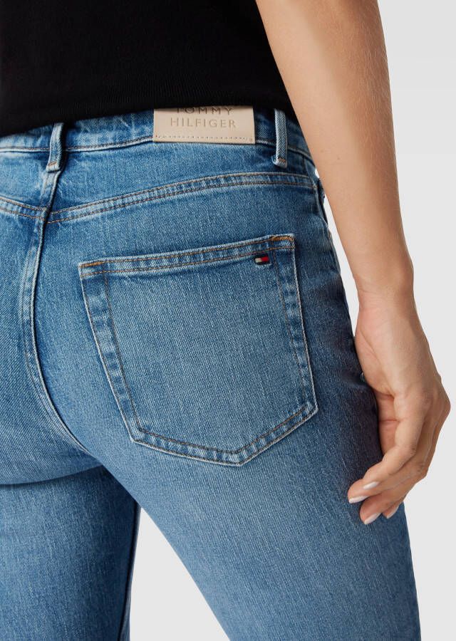 Tommy Hilfiger Slim fit jeans met labeldetail model 'CIGARETTE'