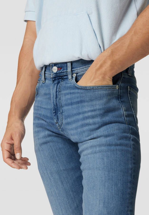 Tommy Hilfiger Slim fit jeans met labelpatch