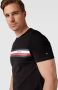 Tommy Hilfiger T-shirt MONOTYPE CHEST STRIPE met logo black - Thumbnail 2