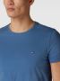 TOMMY HILFIGER Heren Polo's & T-shirts Stretch Extra Slim Fit Tee Donkerblauw - Thumbnail 10