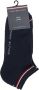 Tommy Hilfiger Blauwe Low Cut Sokken 2Pack Blue Heren - Thumbnail 3