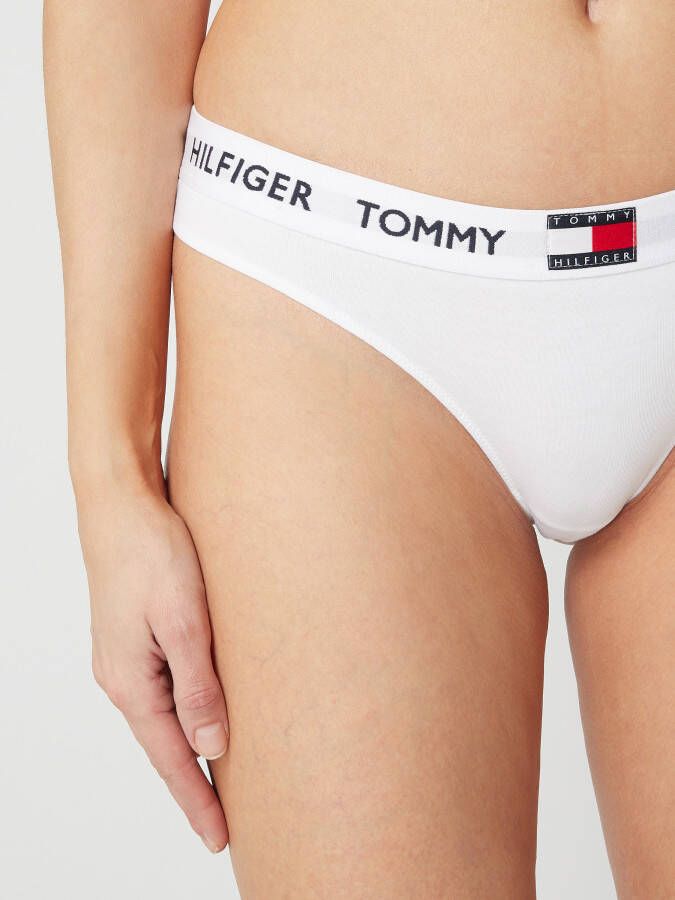 Tommy Hilfiger String met label in band model 'THONG'