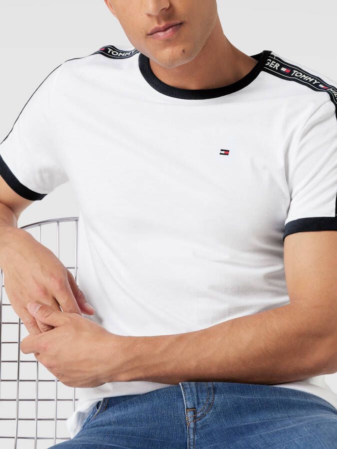 Tommy Hilfiger T-shirt met labeldetails