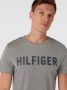 Tommy Hilfiger T-shirt van biologisch katoen met labelprint - Thumbnail 4