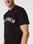 Tommy Hilfiger T-shirt met labelstitching model 'ARCHED TEE' - Thumbnail 2