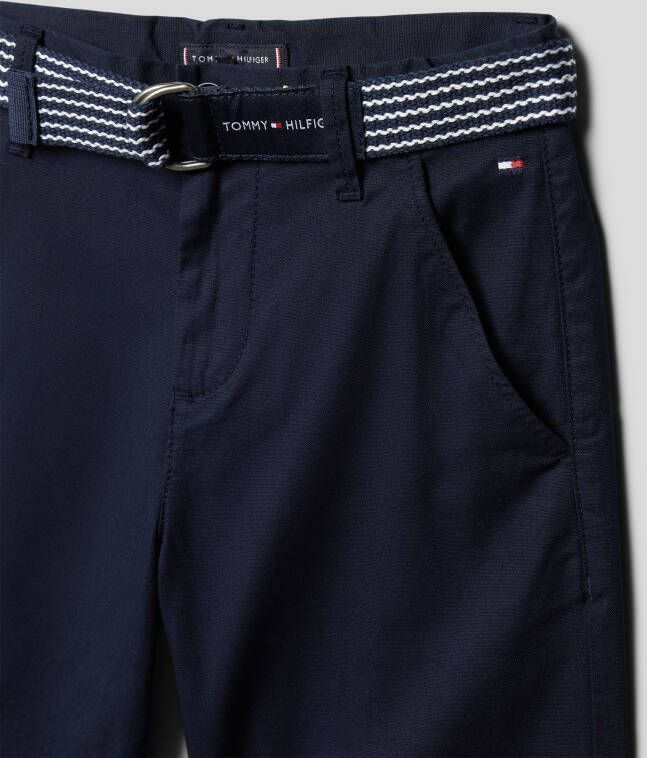 Tommy Hilfiger Chino-short ESSENTIAL BELTED CHINO SHORTS (set 2-delig Met een afneembare riem)