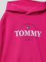 TOMMY HILFIGER Meisjes Truien & Vesten Tommy Foil Graphic Hoodie Roze - Thumbnail 2
