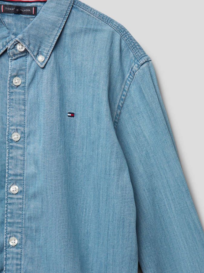 Tommy Hilfiger Jeans overhemd DENIM SHIRT L S met overhemdkraag