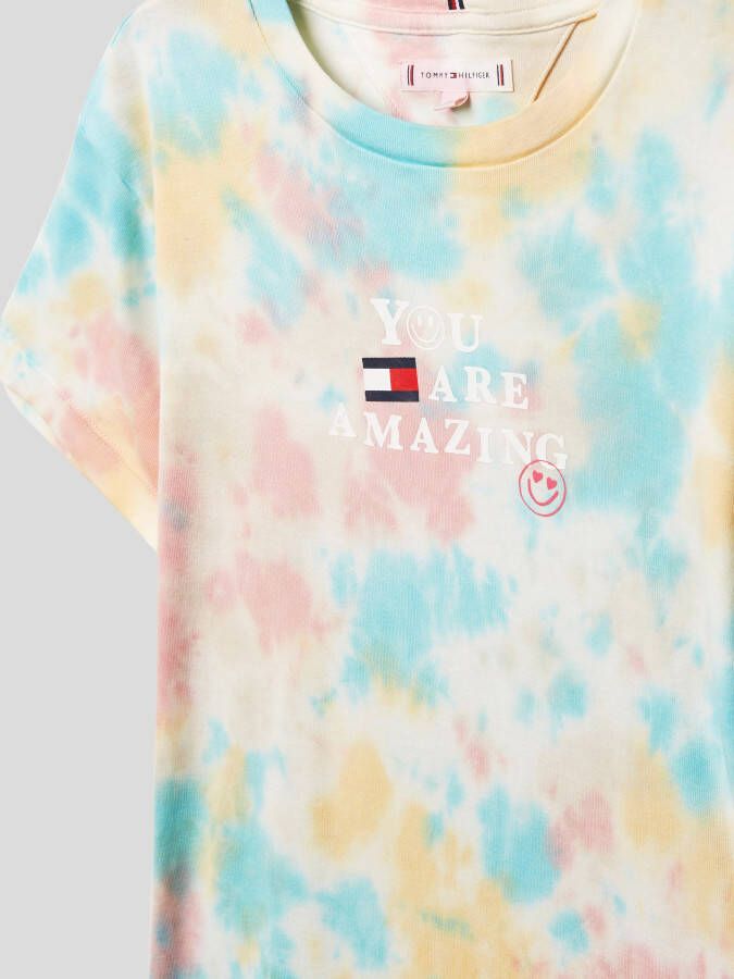 Tommy Hilfiger Teens Jurk in batiklook
