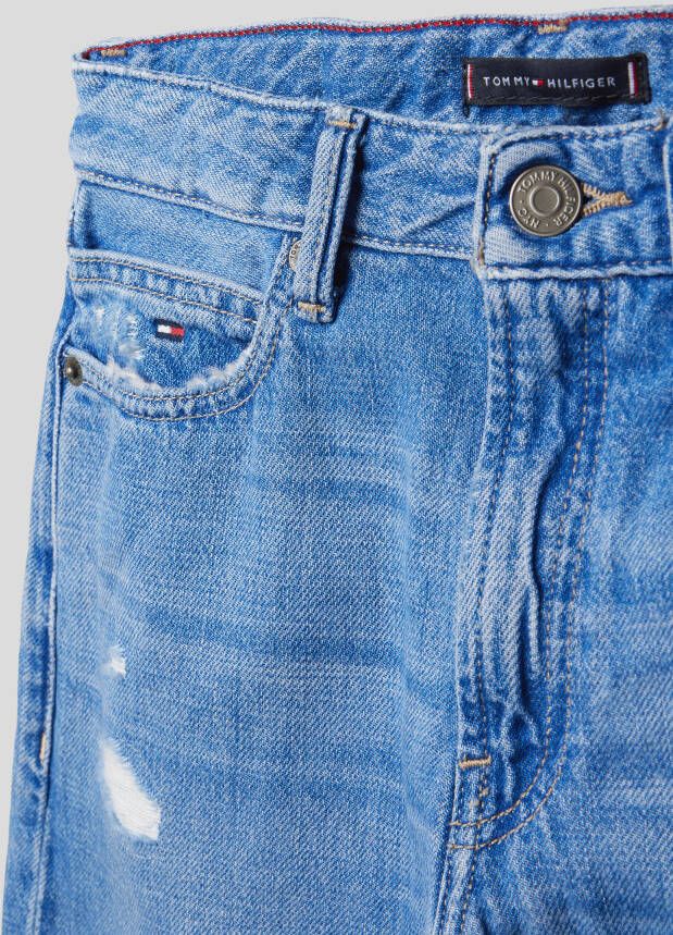 Tommy Hilfiger Teens Straight fit jeans met 5-pocketmodel model 'MODERN'