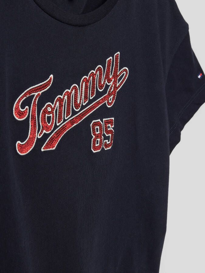 Tommy Hilfiger Teens T-shirt met pailletten