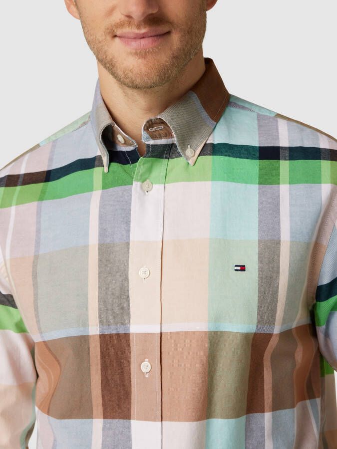 Tommy Hilfiger Vrijetijdsoverhemd met button-downkraag model OXFORD TARTAN