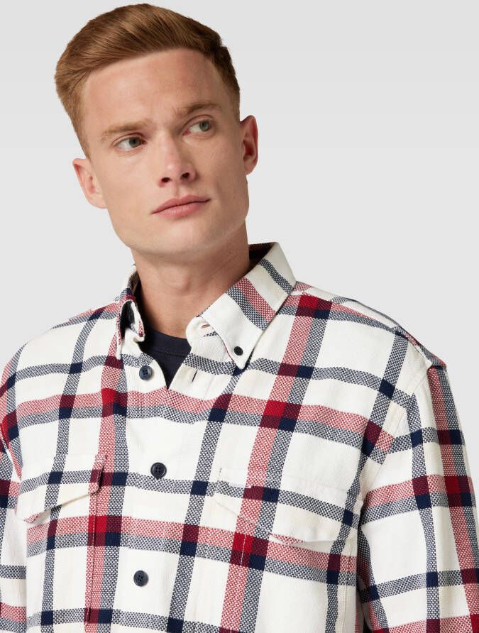 Tommy Hilfiger Regular fit vrijetijdsoverhemd met ruitmotief model 'GLOBAL' - Foto 2