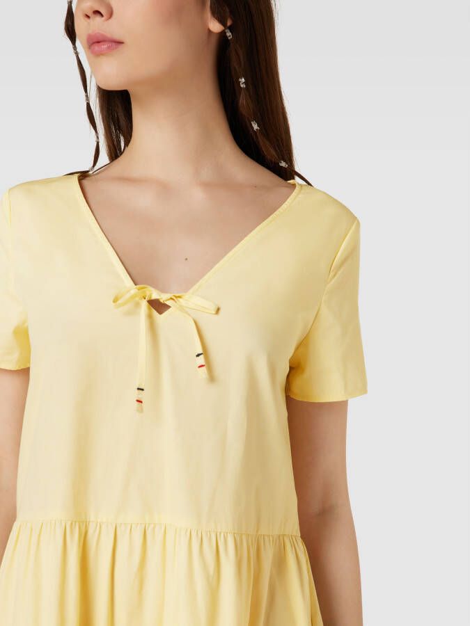 Tommy Jeans Blousejurk met strikdetail - Foto 2
