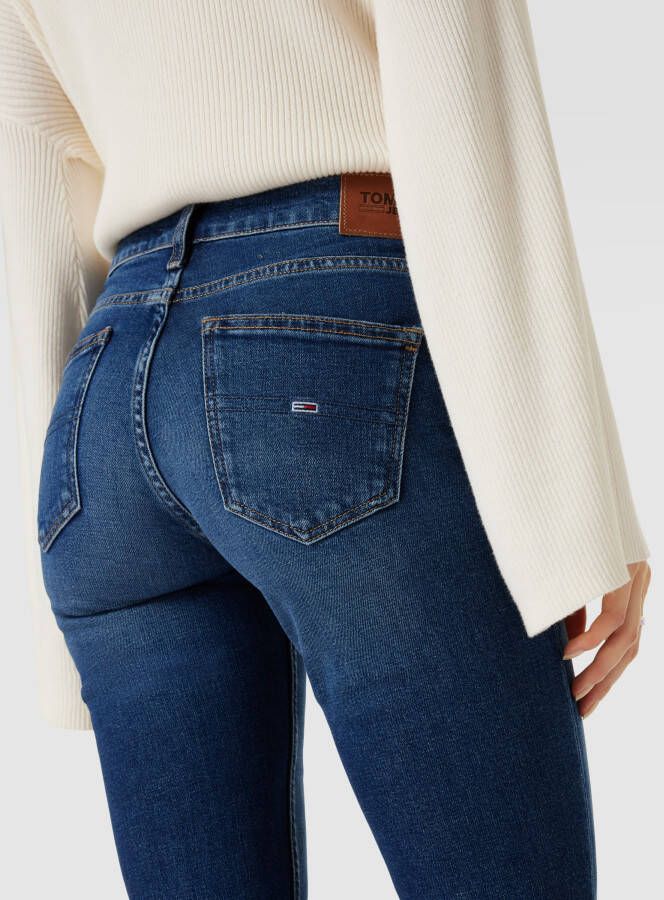 Tommy Jeans Bootcut jeans met labelpatch model 'Maddie'
