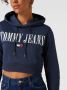 Tommy Jeans Cropped hoodie met labelstitching - Thumbnail 5