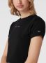 Tommy Jeans Kort T-shirt met labelstitching - Thumbnail 3