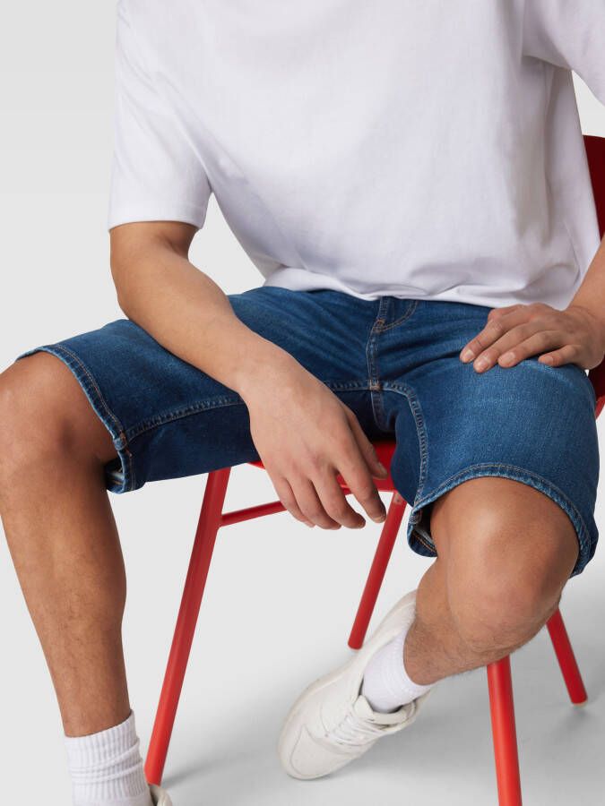 Tommy Jeans Korte jeans met labeldetails model 'RONNIE'