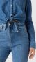 TOMMY JEANS Overhemdblouse TJW FRONT TIE CHAMBRAY SHIRT met logo flag - Thumbnail 8