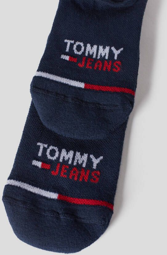 Tommy Jeans Kousenvoetjes met labelprint in een set van 2 paar
