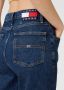 Tommy Hilfiger Ultra High Rise Tapered Mom Jeans Blauw Dames - Thumbnail 3