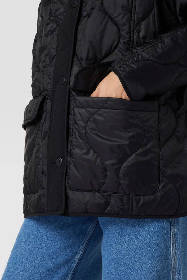Tommy Jeans Oversized gewatteerd jack met labelstitching model 'ONION QUILT'