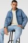 Tommy Jeans Oversized jeansjack met labelstitching model 'AIDEN' - Thumbnail 3