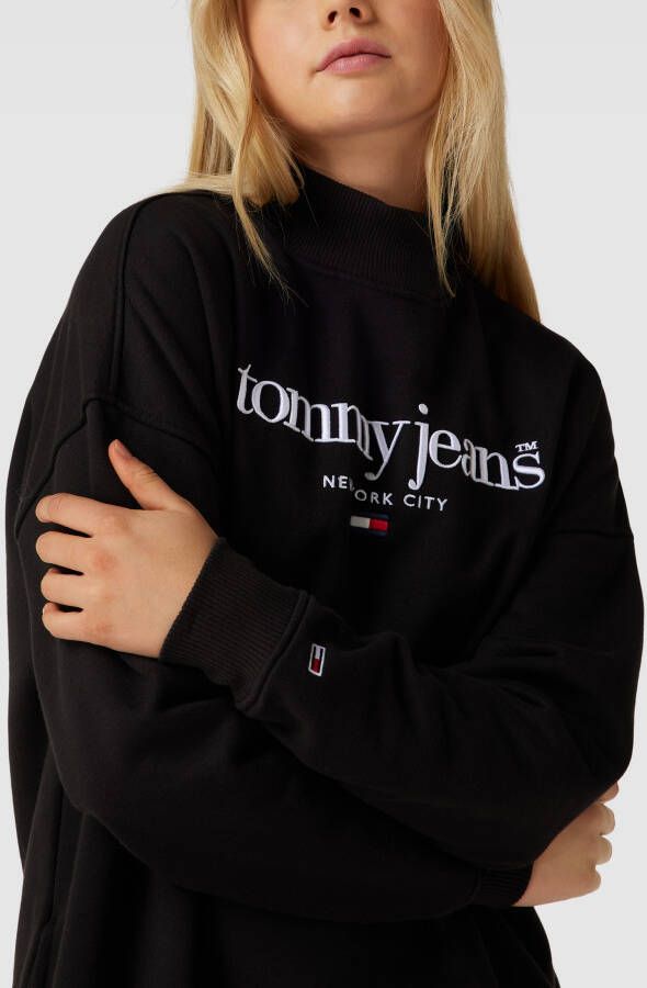 Tommy Jeans Oversized sweatjurk met labelstitching