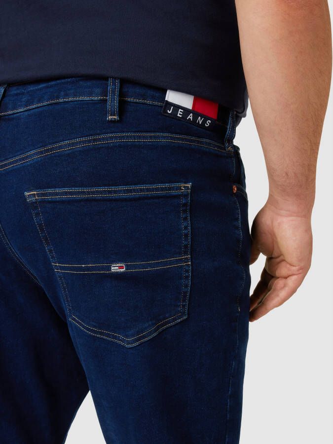 Tommy Jeans Plus SIZE regular fit jeans met labelpatch model 'SCANTON PLUS'