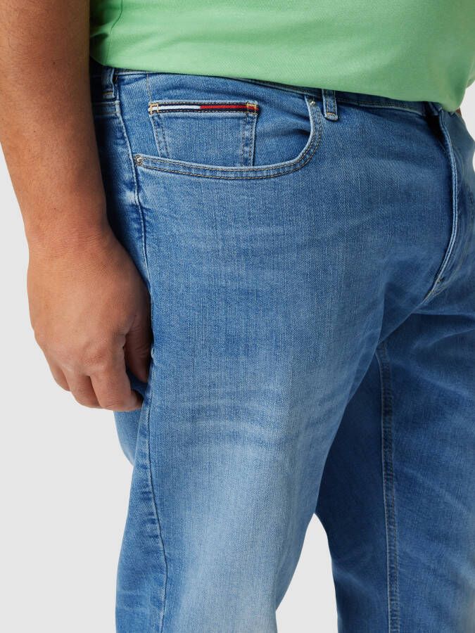 Tommy Jeans Plus SIZE slim fit jeans met contraststrepen