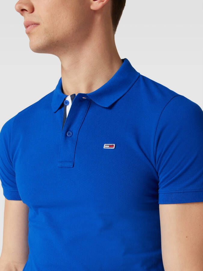 Tommy Jeans Poloshirt met labelstitching