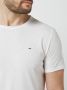 Tommy Jeans Biologisch Katoenen T-Shirt Wit Rechte Pasvorm Korte Mouwen White Heren - Thumbnail 9