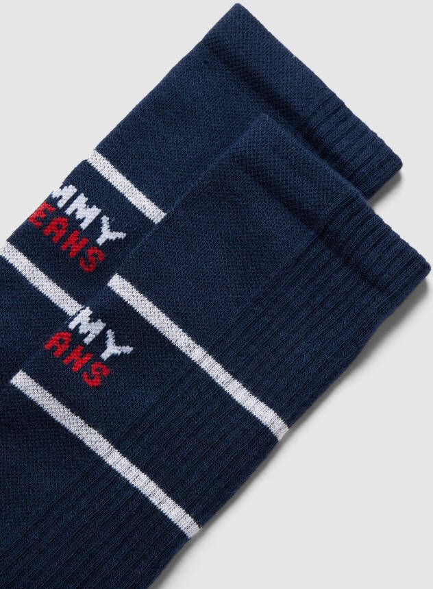 Tommy Jeans Sokken met labelprint in een set van 2 paar